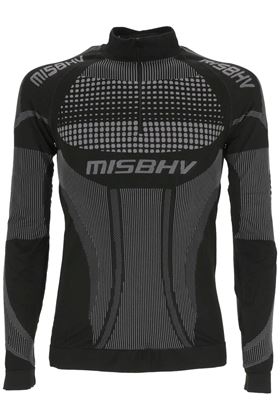 long-sleeve performance top MisBHV | 231M513MUTED BLACK